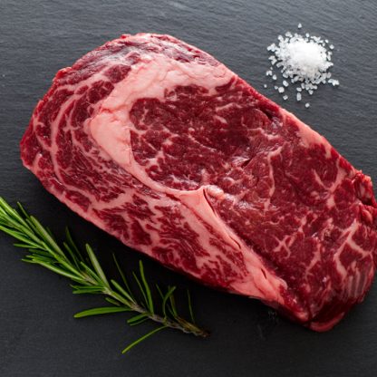 Beef Ribeye Cube Roll 5/7 lb Aust A /kg