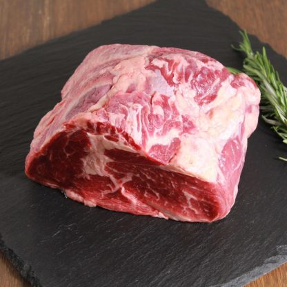 Beef Ribeye Cube Roll 5/7 lb Aust S /kg