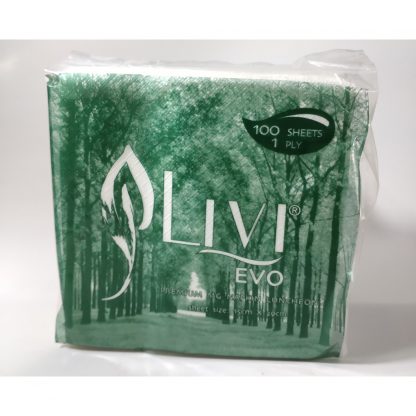 Tissue Livi Evo Luncheon Non mg full emb 100's