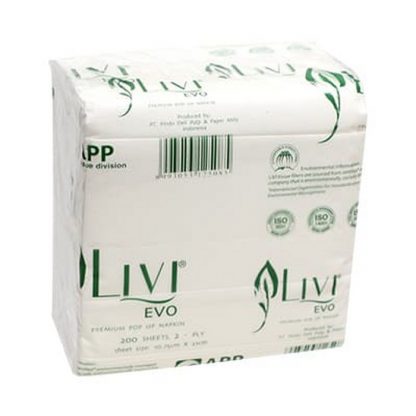 Tissue Livi Evo premium pop-up 200's