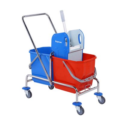 Double Bucket Down Press Crome Handle