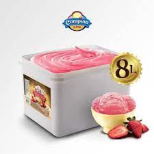 Campina Ice Cream Strawberry 8 lt