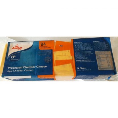 Cheese Quick Serve Slice Color 1.04Kg Anchor