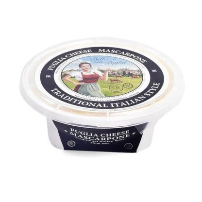 Cheese Mascarpone Puglia 250 Gr/Pcs