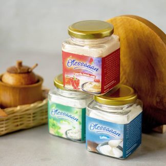 Olessaaan Spreadable Yoghurt Cream (Plain,Garden Herb,Tomato Chili)