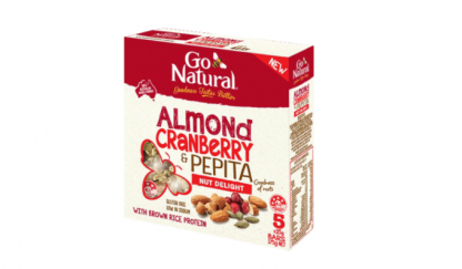 Almond Cranberry & Pepita (Nut Delight) Go Natural 175Gr