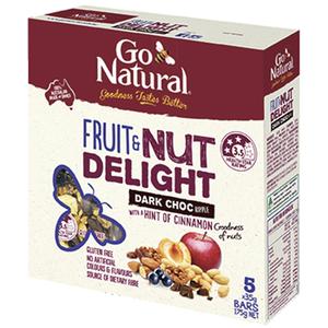Fruit & Nut Delight Go Natural 8x16x50Gr/Box