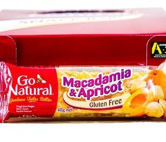 Macadamia Apricot Go Natural 8x16x40Gr/Box