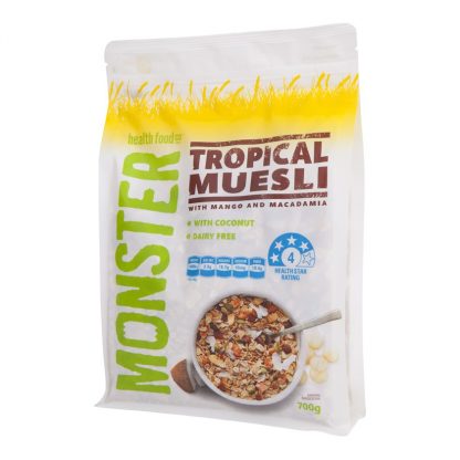 Tropical Muesli Monster Muesli 700 Gr