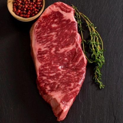 Wagyu Striploin Marbel 9 /100 Gr - Aged 30 Days (L-Grow Aust)