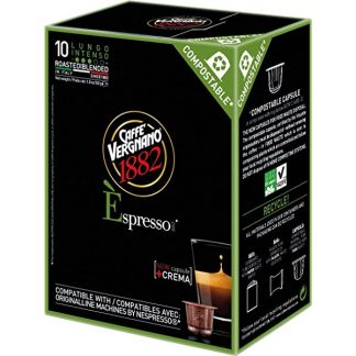 Coffee E Capsules Lungo Caffe Vergnano 10X5 Gr