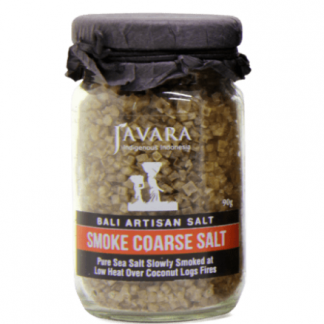 Smoke Coarse Salt Javara Glass Jar 90 g *