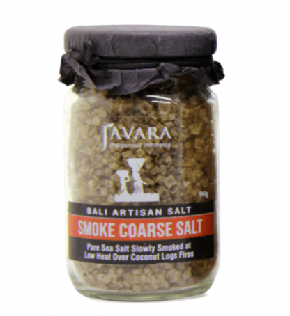 Smoke Coarse Salt Javara Glass Jar 90 g *