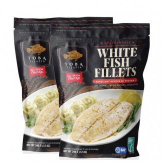 Toba Tilapia White Fish Fillets Frozen 340gr (3pc)