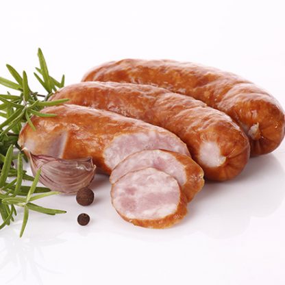 Beef German Bratwurst With Natural Casing 23 Size : /100 Grams, /kg