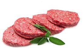 Beef Steak Burger (5=E : 100 Gr/Pc5,125 Gpipc5,150er/Pc5)