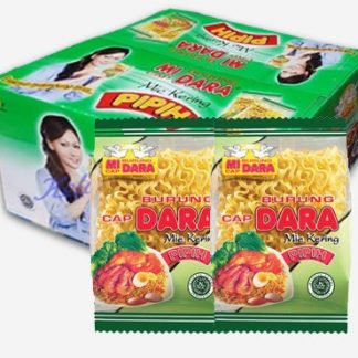 Mie Telur Burung Dara Pipih 24 x 140gr