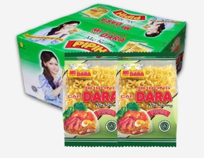 Mie Telur Burung Dara Pipih 24 x 140gr
