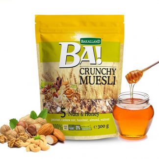Bakalland Ba! Crunch Muesli 5 Nuts 12 x 300gr