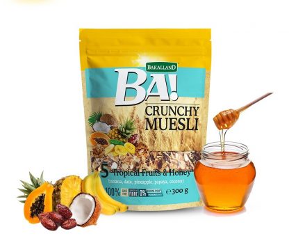 Bakalland Ba! Crunch Muesli 5 Forest Fruit 12 x 300gr