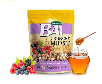 Bakalland Ba! Crunch Muesli 5 Forest Fruit 12 x 300gr