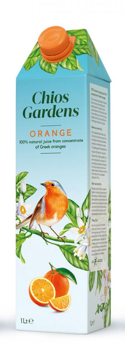 Chios Gardens Drink Orange 12 x 1L