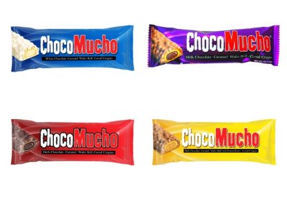 Choco Mucho 20 x 10 x 30gr ( Milk Choc, Dark Choc, White Choc, Peanut Butter )