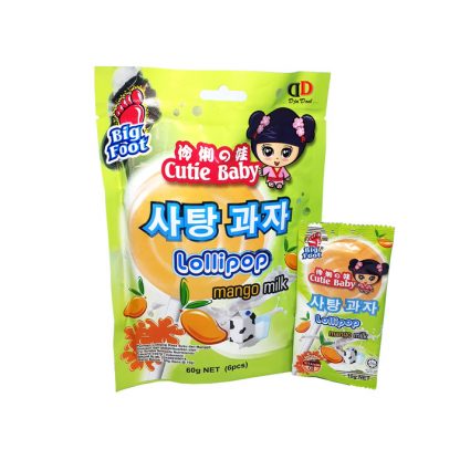 Cutie Baby Lolipop Mango Milk 24 Pack x 60gr