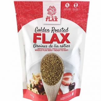 Fee Fi Fo Roasted Whole Flaxseed 12 x 425gr