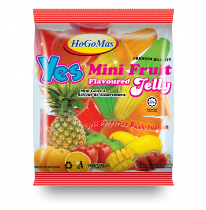 Hogomas Mini Fruit Flavored Jelly