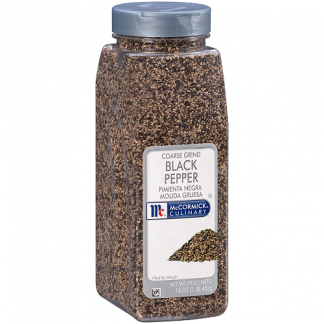 McCormick Black Pepper Coarse Grind 6 x 450gr