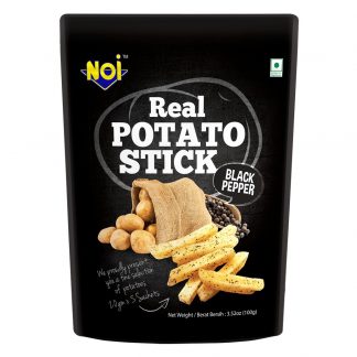 Noi Real Potato Stick Blackpepper 16 x 100gr