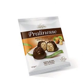 Pralinesse Bag Single Twist Chocolate Hazelnut 20 x 100gr