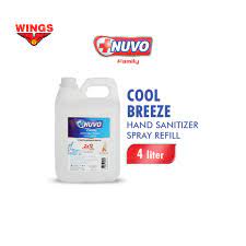 Nuvo hand Sanitizer 4Ltr